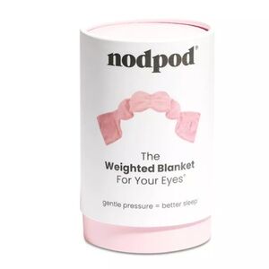 Nodpod Pink Weighted Eye Blanket